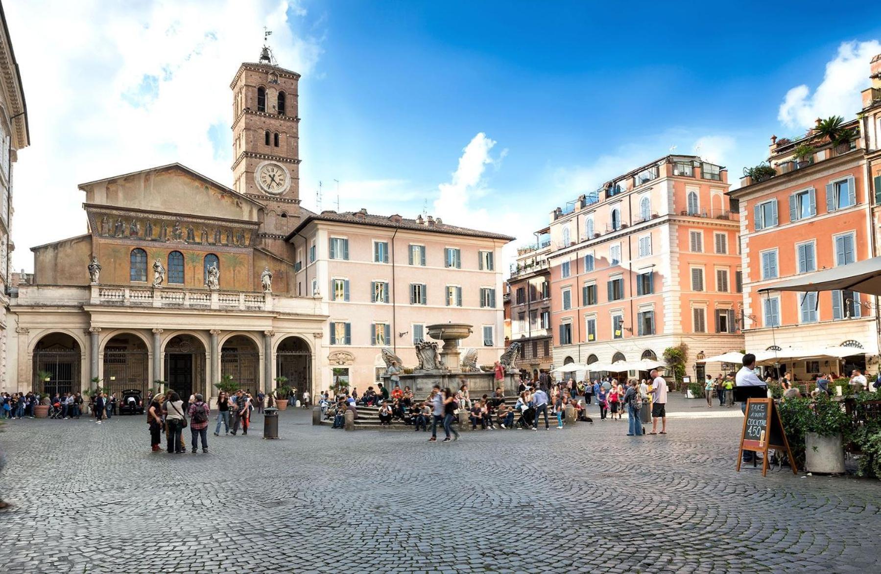 Guest House O Affittacamere La Civetta Di Trastevere B Roma Eksteriør bilde